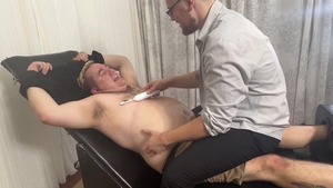 TicklishChubs.com - Chubby Gay Dude Gets His Armpits Tickled