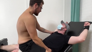 TicklishChubs: Gay Doctor Tries to Tickle Patient