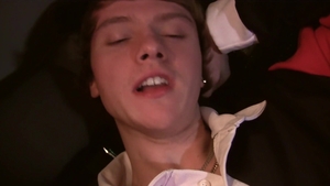 LustForBoys.com: Twink Lewis' Rugby Shorts Reveal His Uncut Cock