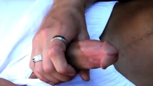 DirtyBoyVideo: Sebastian's Hot Outdoor Solo Show - Fire Island Style