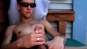DirtyBoyVideo: Sebastian's Hot Outdoor Solo Show - Fire Island Style