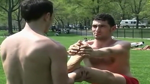 FootFriends.com - Dirty Jimmy barefoot grappling