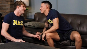 nextdoorstudios: Jock's Twink Threesome Delight