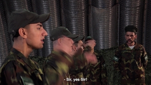 MilitaryDick: Sergeant Leonard and His Boys Welcome Felix