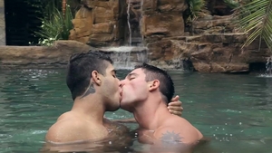 SayUncle X Randy Blue: Waterfall of Wanking