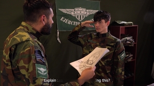 MilitaryDick: Ares, The Apologetic Artist to His Master