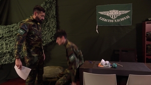 MilitaryDick: Ares, The Apologetic Artist to His Master