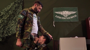 MilitaryDick: Ares, The Apologetic Artist to His Master