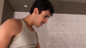 Latin Leche: Tight Ass Clenches Pillow, Taking It Deep