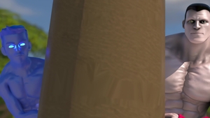 Sodomy Squad: Flame's Fierce fuck with DP