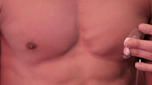 nextdoorstudios: Sultry swordfighting in bed with three men