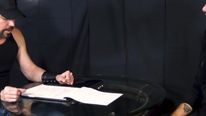 rawfuckboys: Mystery Top Delights Blindfolded Beauty