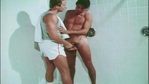 Falcon Studios: Sweaty Jock Gets Coached in Deep