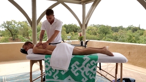 Next Door Twink: Greedy Ian Swallows Alex's Fat Dick