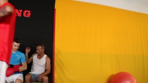 Young Pups Rimming for Daddy's Load