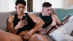 Jerk Buddies: Masturbating Together: A Twink's Delight