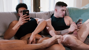 Jerk Buddies: Masturbating Together: A Twink's Delight
