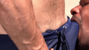 Noir Male: Muscle Man Meets Wet Dream