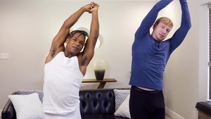 Jerk Buddies: Track Jocks Share Big Loads