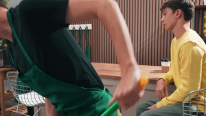 Men: Riding the Barista's Hard Top