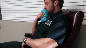 Men: Officer's Secret: Sucking Chief's Stick