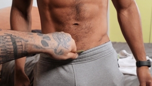 Bribing the Broke Hunk for His Biceps and More