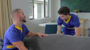 Men: Banging Luke's Tight End