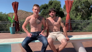 Next Door Taboo: Two Hairy Dudes Share Their Mess