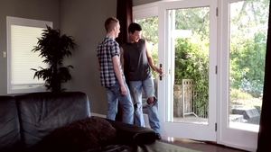 Next Door Twink: Zak's Parental House Party