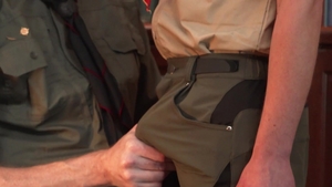 scoutboys: Fetish Play with Daddy's Dick