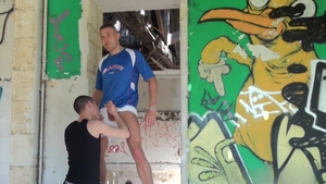 jalifstudio: Muscular Daddy's Giant Load