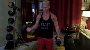 americanmusclehunks: Blond Johnny Goes Wild