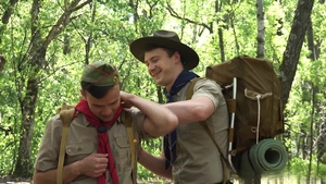 scoutboys: Bareback Action on the Football Field