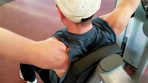 americanmusclehunks: Sporty Studs Unleash Their Cum