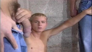 Falcon Studios: Unloading in Three Hungry Mouths