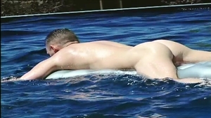 Hot House: Four Boys Share Wet, Wild Threeway under Hot Sun