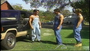 Falcon Studios: Tatted Trio Takes It to the Woods