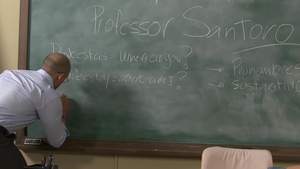 Big Dicks At School: Studying Together: Sticky Fun