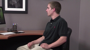 Solo: Nervous Christian Shows Off His Endowed Side