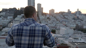 Next Door Male: Spread Eagle Sunset Stroker