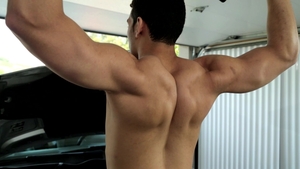 Next Door Male: Bruised Hands, Ready for Action