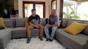 Next Door Casting: Austin's Ripped Eager Attitude