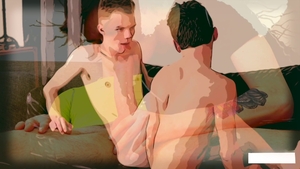 Hung Twinks Take on Even Bigger Dicks