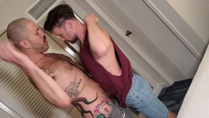 Bareback That Hole: Naked Twosome Explores Limits