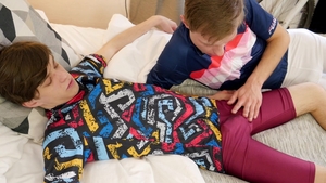 Southern Strokes: Rubbing His Leg Ends with a Hot BJ Session