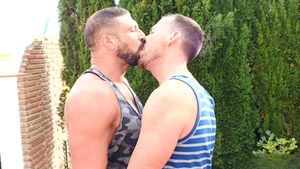 Bareback That Hole: Making Out on the Patio