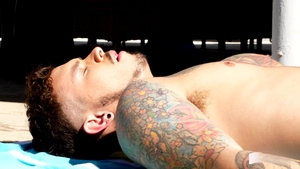 Southern Strokes: Inked Adonis Seeks Solitary Satisfaction