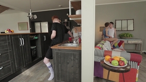 British Ginger Jasper Explores His Hole