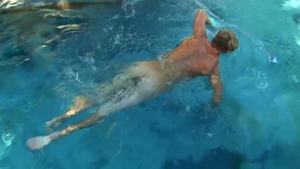 Next Door Male: Gavin's oily adventure by the pool