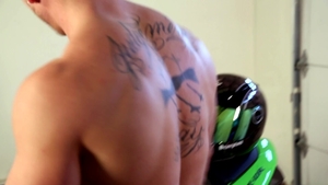 Next Door Male: Teasing the Head with Fingers